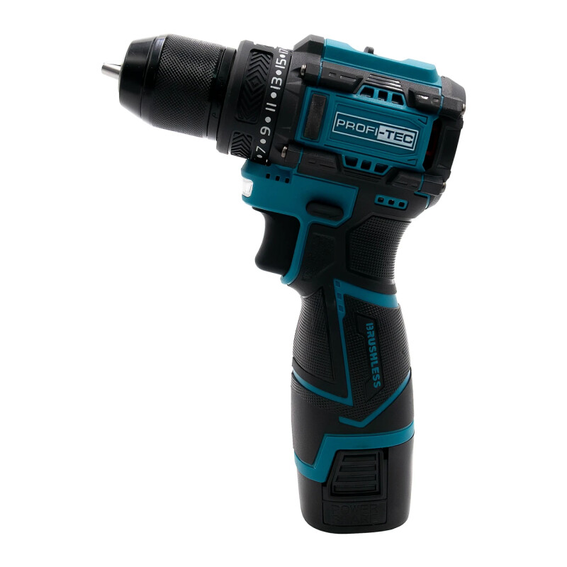 Аккумуляторный шуруповерт PROFI-TEC PCD35168BL (2×PT1620 (2.0 Ач), зарядное устройство) - Зображення 2