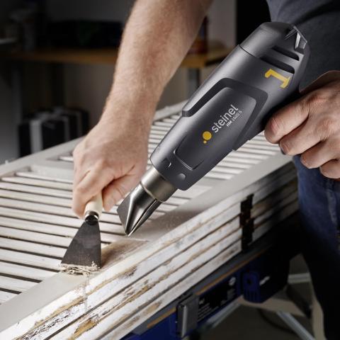 Технический фен STEINEL HM 1620 S 1600 Вт Регулировка в 2 ступенях температуры до 300/500°C - Зображення 3