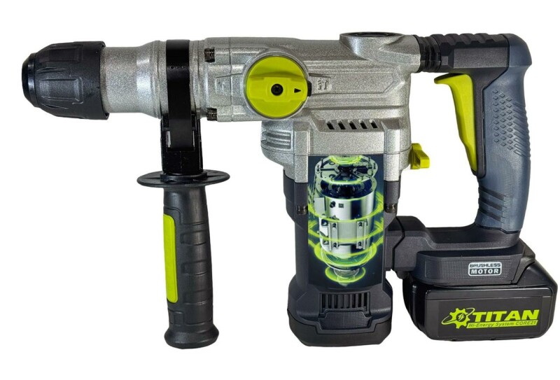 Аккумуляторный перфоратор TITAN CORE 21 PRH3221LB-CORE Brushless - Зображення 7