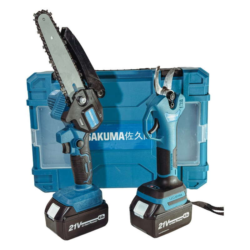 Набор аккумуляторного инструмента Sakuma BLUE CX2G (CS0621, CCC3021B, 2 АКБ) - Зображення 1