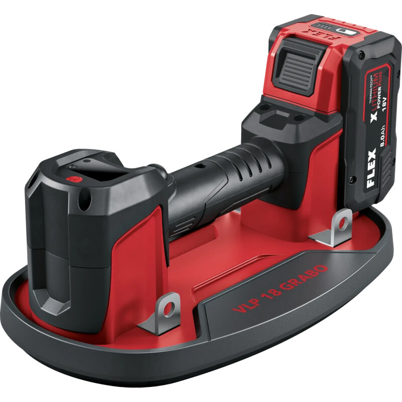 Аккумуляторная вакуумная присоска с автоподкачкой FLEX VLP 18.0 C GRABO - Зображення 1