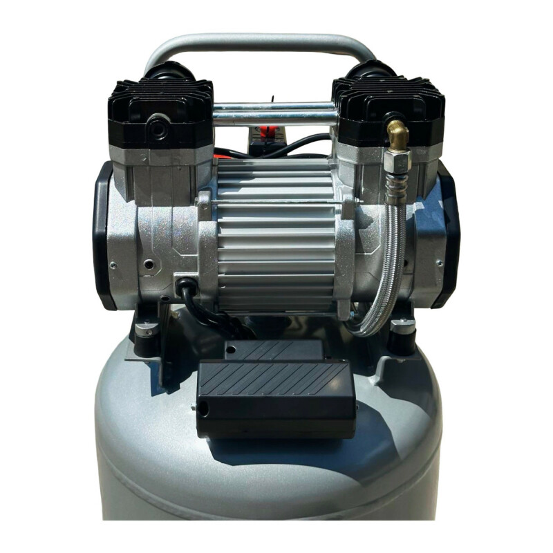 Поршневой безмаслянный воздушный компрессор 100 л Dolphin SZW2400AF0100V  2400Вт 530л/м - Зображення 4
