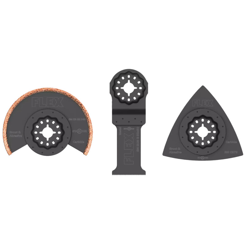 Набор пильных полотен FLEX Bosch Starlock SM/RM-SET VE3