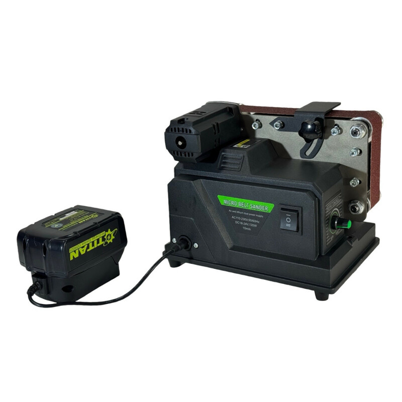 Шлифовальный ленточный мини-станок (гриндер) BEKING BG-3202 (180w) - Зображення 8