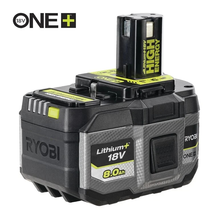 Аккумулятор Ryobi ONE+ RB1880T High Energy Lithium+ 18В 8А·ч