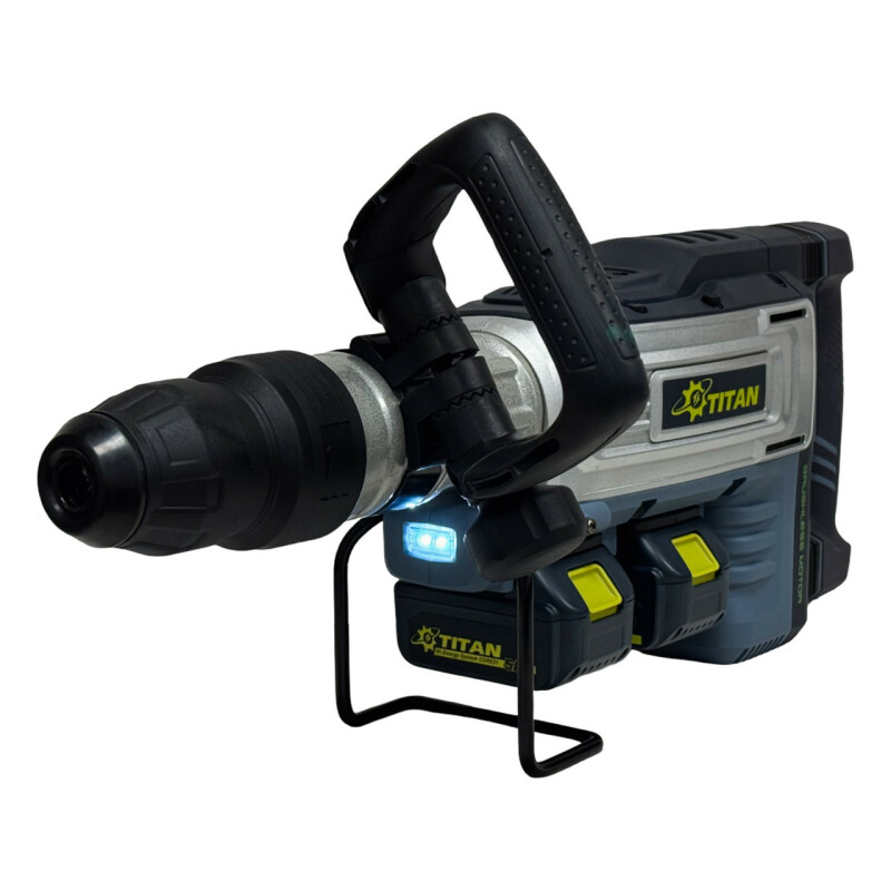 Аккумуляторный отбойный молоток TITAN PM4540B-CORE SDS-Max 21Вх2 (42В), 45 Дж - Зображення 5