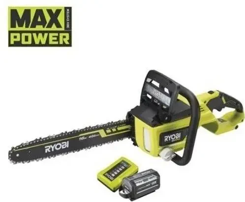Бесщеточная цепная пила RYOBI RY36CSX40B-140 36v 40см(1 х 4.0Ач)