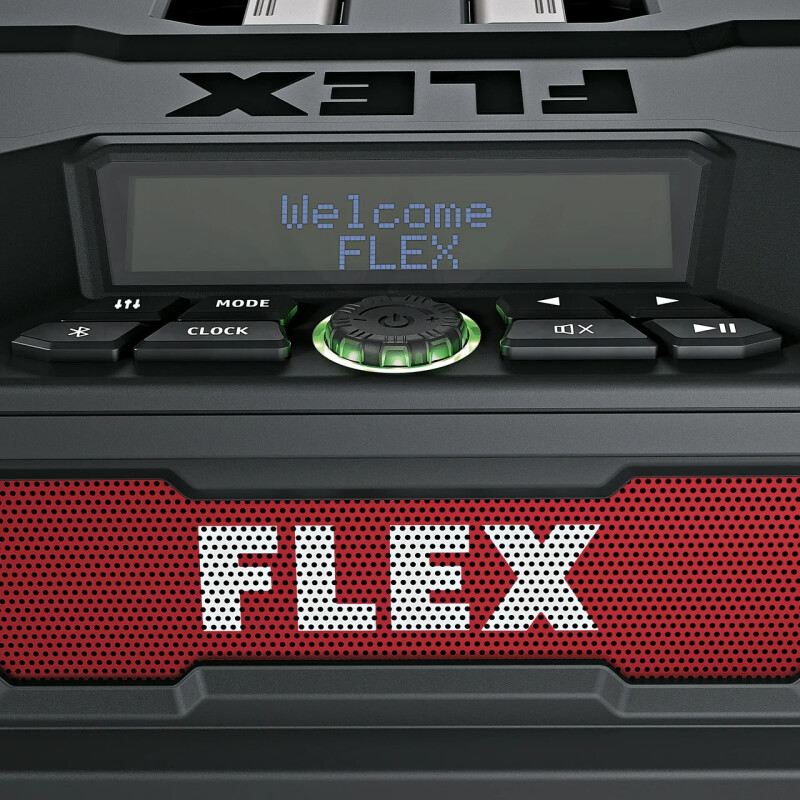 Аккумуляторное цифровое DAB+ строительное радио FLEX RD SP 12/18/230 - Зображення 1
