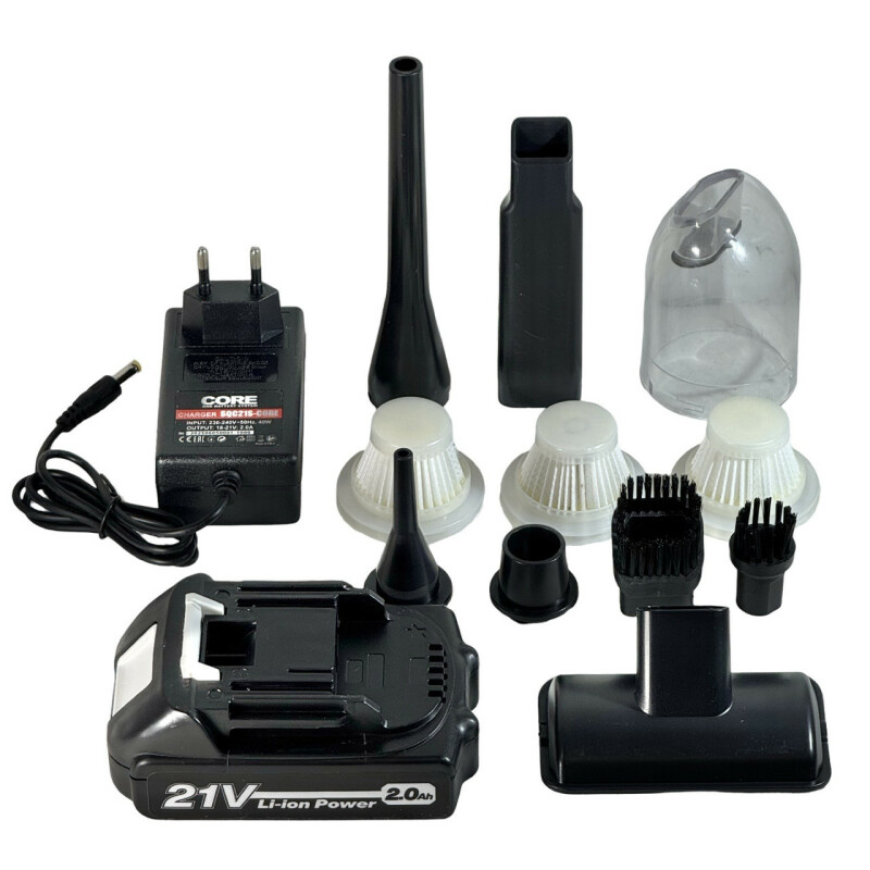 Аккумуляторный пылесос-воздуходувка SAKUMA CVC21-CORE SET012 (21В, зарядное и 1 батарея 2Ач) - Зображення 4