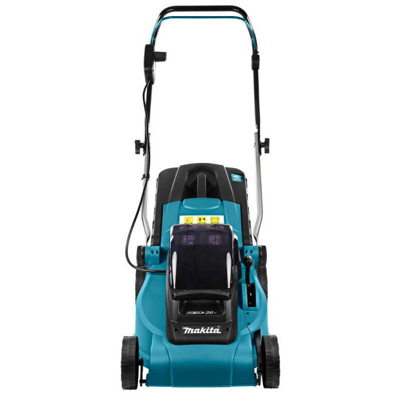 Аккумуляторная газонокосилка Makita DLM380Z (без АКБ) 18 В x 18 В - Зображення 1