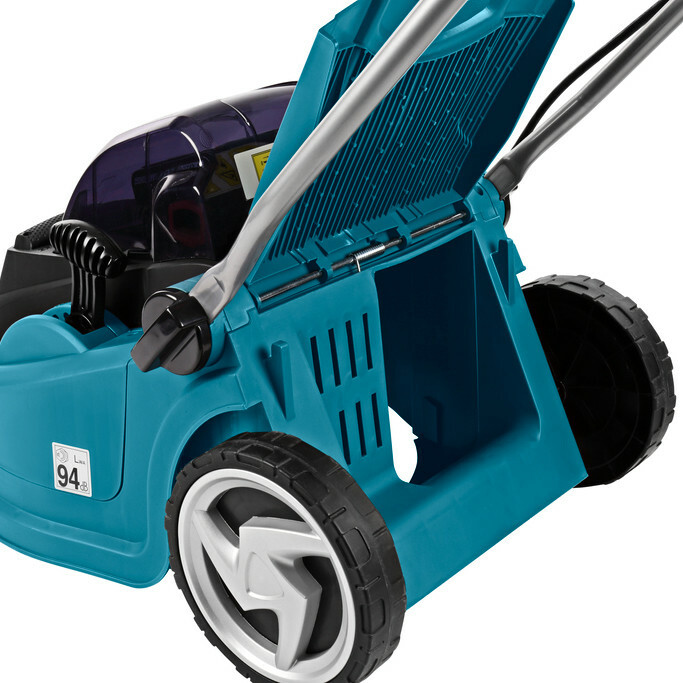 Аккумуляторная газонокосилка Makita DLM380Z (без АКБ) 18 В x 18 В - Зображення 2