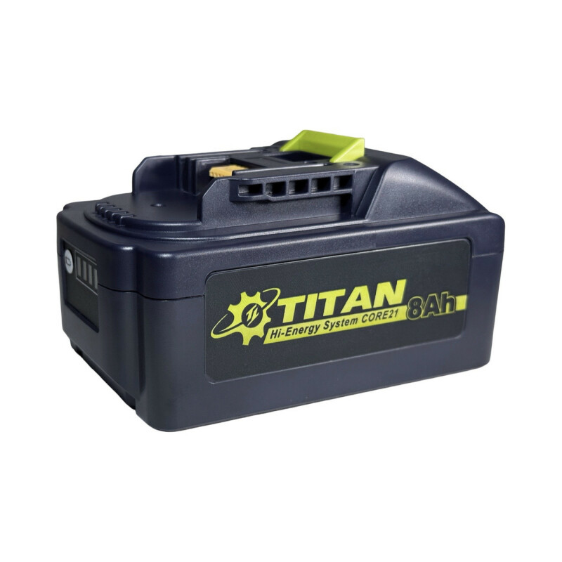 Аккумуляторная батарея TITAN PBL2180H-CORE 8ah высокотоковые елементы 21700 EVE (совместима с MAKITA LXT) - Зображення 5