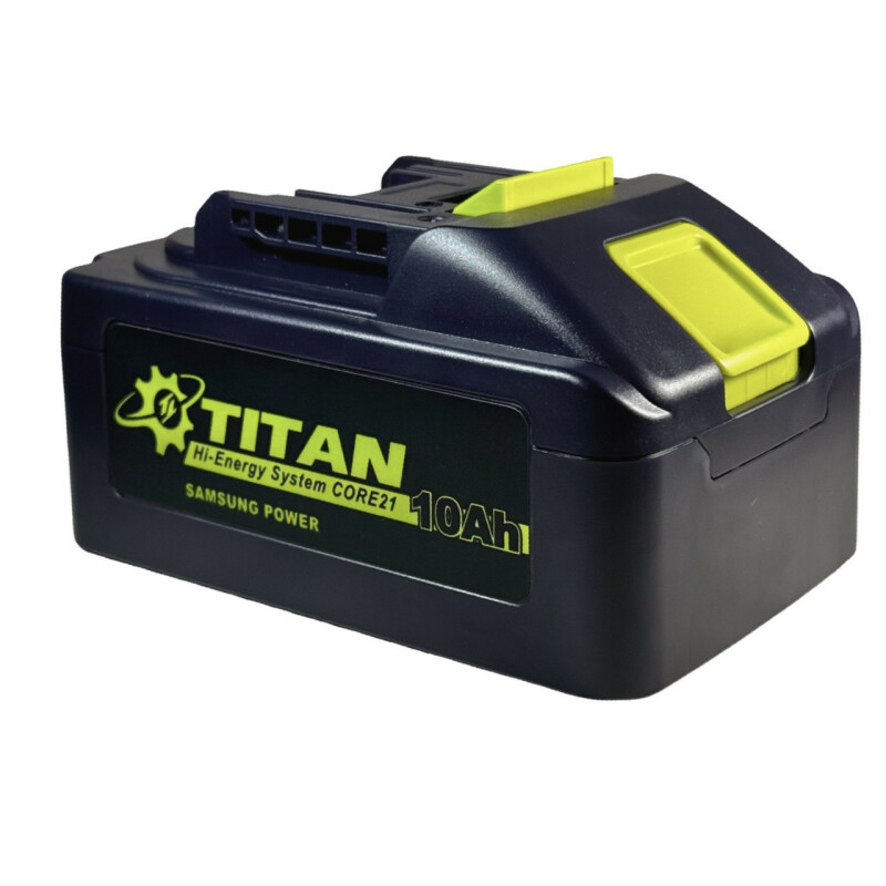 Батарея аккумуляторная 21В TITAN PBL21100HS 10Ач высокотоковые элементы Samsung21700 (совместима с MAKITA LXT) - Зображення 3