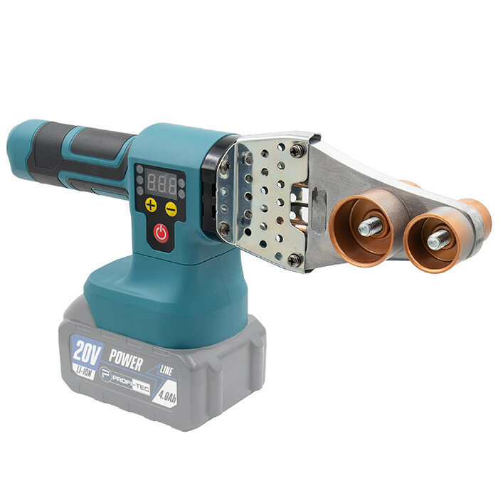 Аккумуляторный паяльник для труб PROFI-TEC PWM20BL POWERLine (без аккумулятора и зарядного устройства) - Зображення 3