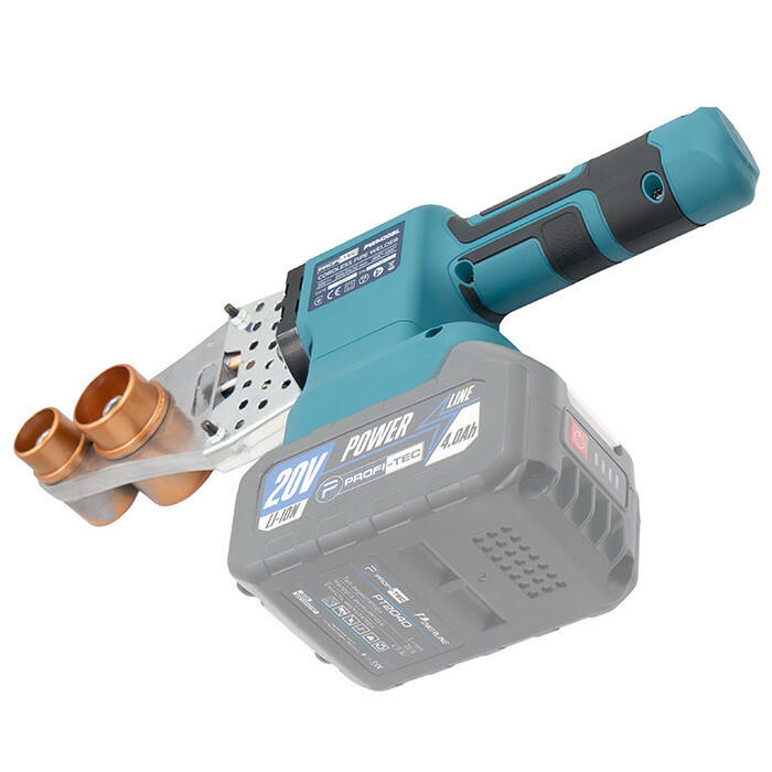 Аккумуляторный паяльник для труб PROFI-TEC PWM20BL POWERLine (без аккумулятора и зарядного устройства) - Зображення 5