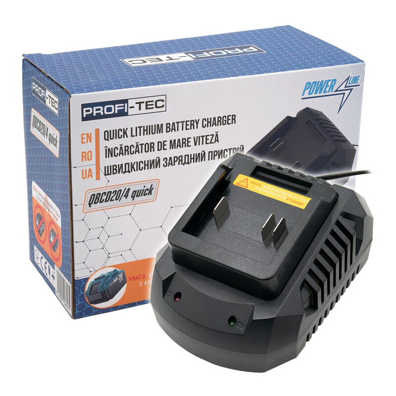 Зарядное устройство PROFI-TEC QBCD20/4 4амп под посадку Макита