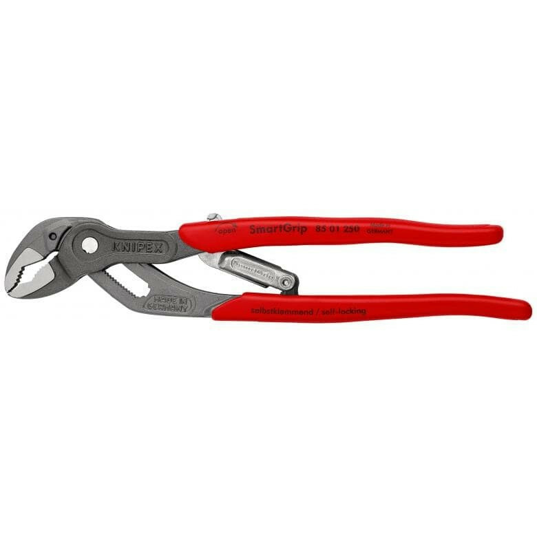 Высокотехнологичные сантехнические клещи KNIPEX SmartGrip 85 01 250 (автоматическая настройка)