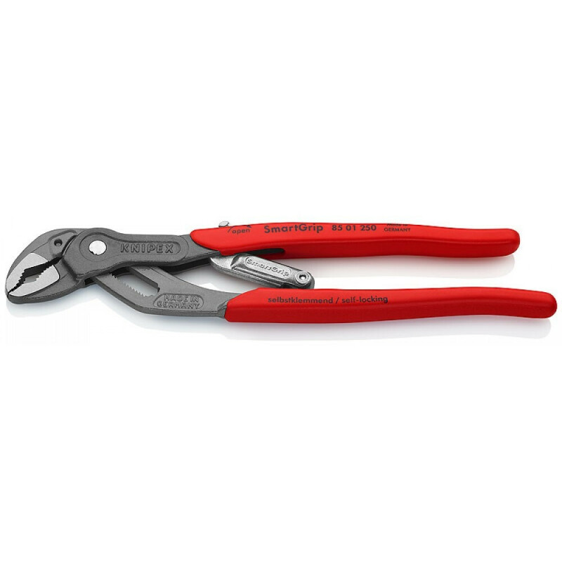 Высокотехнологичные сантехнические клещи KNIPEX SmartGrip 85 01 250 (автоматическая настройка) - Зображення 1