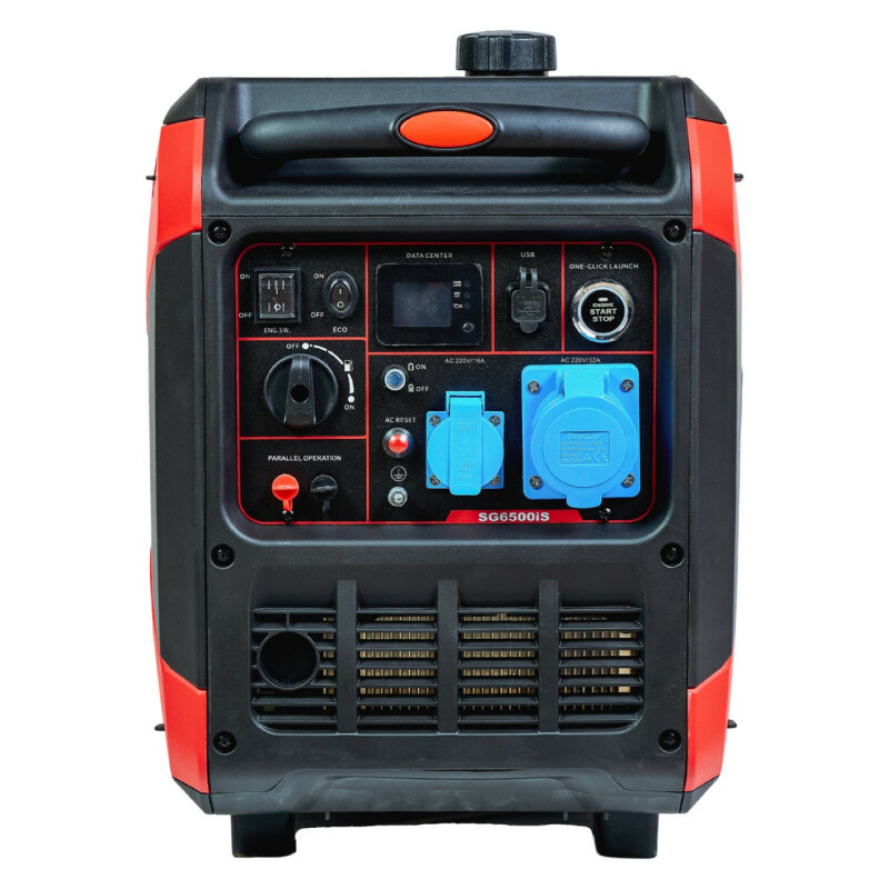 Инверторный бензиновый генератор SAKUMA SG6500iS 5,5кВт с электростартером - Зображення 2