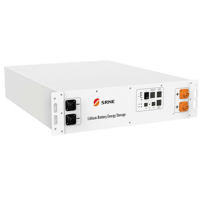Аккумуляторная железофосфатная батарея SRNE SR-EOC05B (LiFePO4, 5.12 кВт·ч, 100 Ач, 51.2 В)