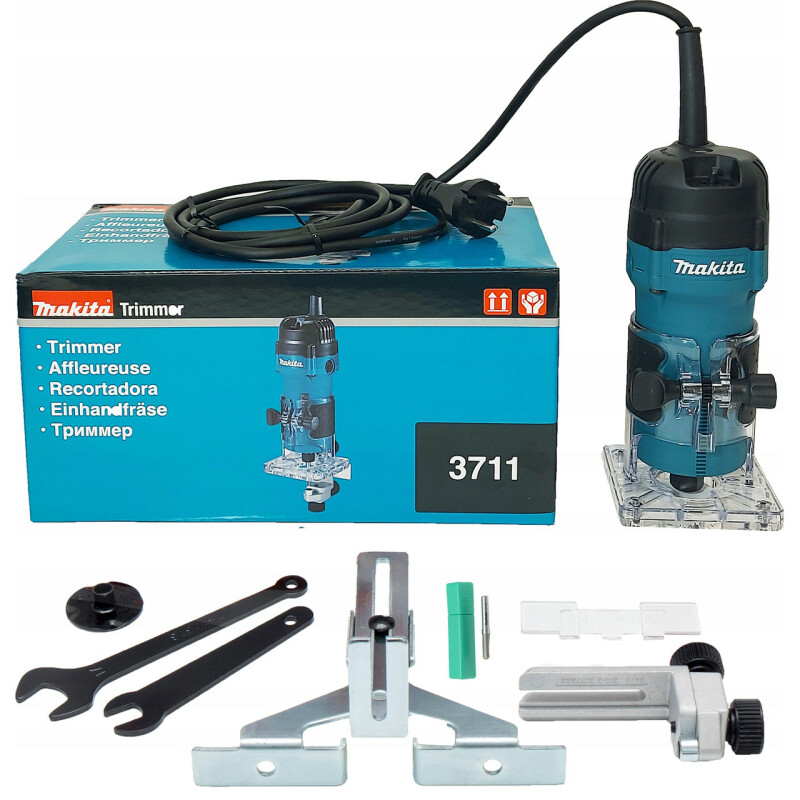 Кромочный фрезер Makita 3711  530вт - Зображення 4