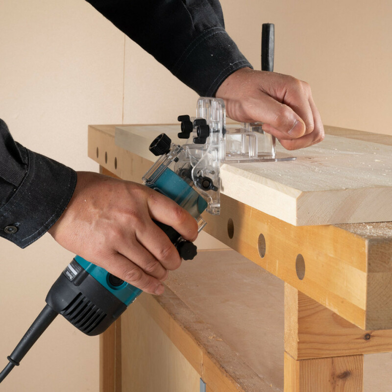 Кромочный фрезер Makita 3712  530вт - Зображення 7