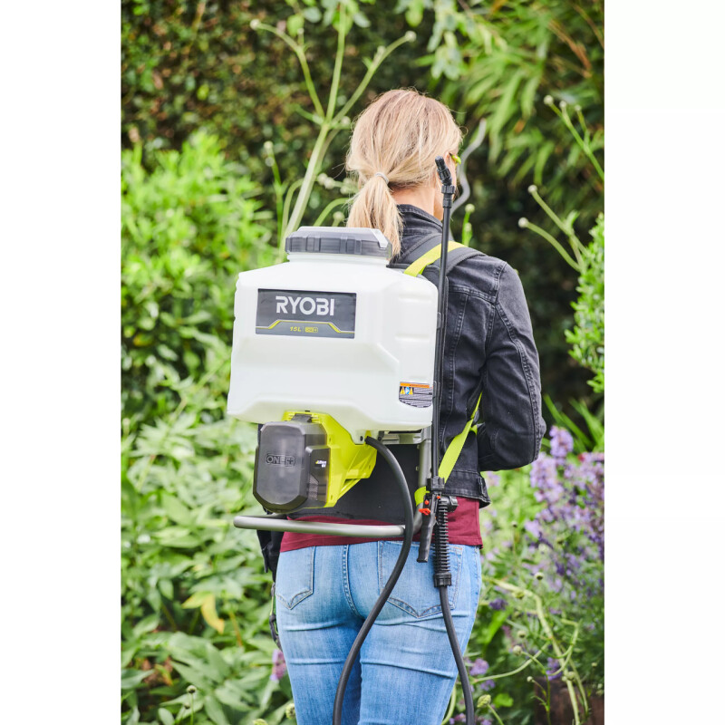 Ранцевый аккумуляторный опрыскиватель  RYOBI RY18BPSA-0 ONE+ 18 В 15 L - Зображення 2