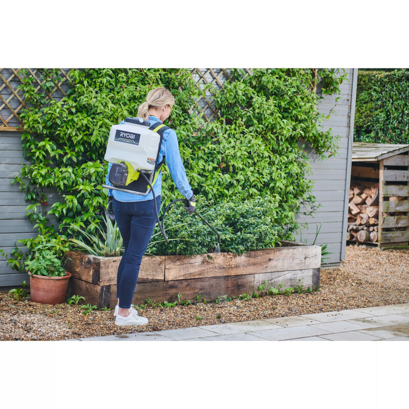 Ранцевый аккумуляторный опрыскиватель  RYOBI RY18BPSA-0 ONE+ 18 В 15 L - Зображення 8