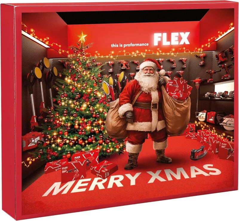 Аккумуляторная отвертка FLEX SD 7-320 4V Xmas с набором аксессуаров - Зображення 9