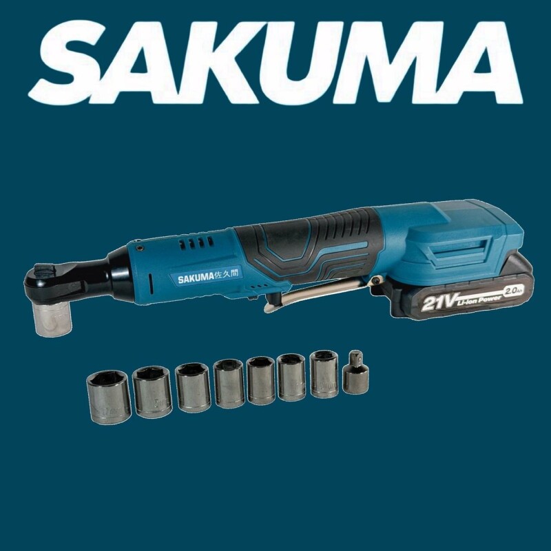 Аккумуляторный гайковерт-трещотка SAKUMA SRS1321-CORE SET122SB 21 В, 130 Нм, 3/8 - Зображення 2