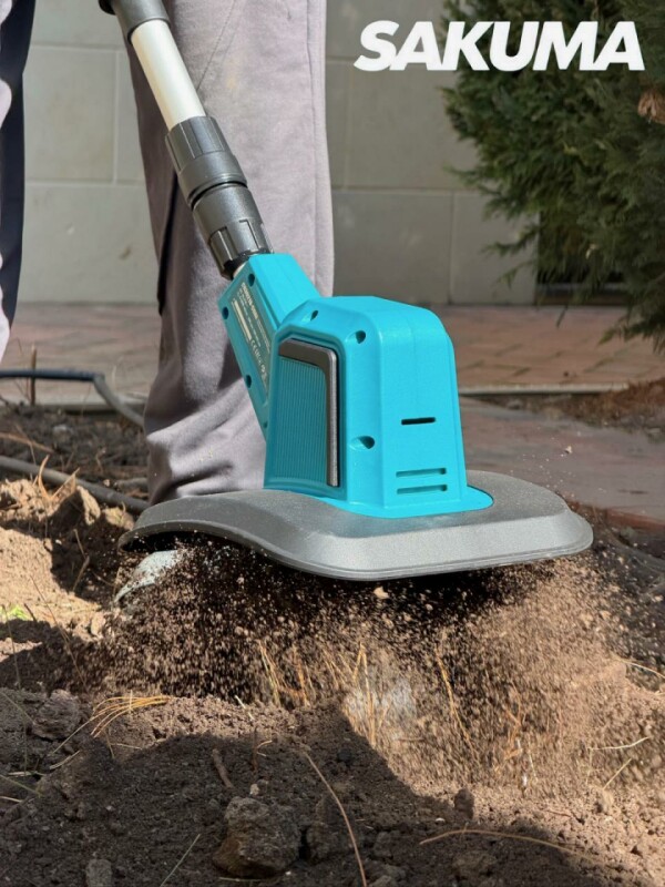 Аккумуляторный бесщеточный культиватор SAKUMA BLUE CR3021B SET224SB 700 Вт 21v - Зображення 2