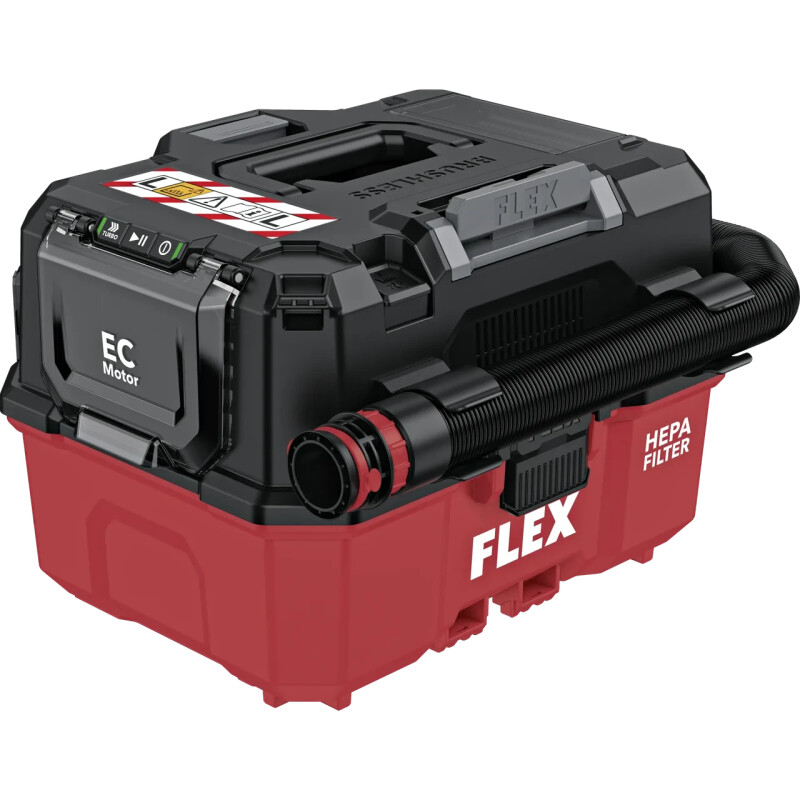 Компактный аккумуляторный пылесос FLEX VC 9 L MC 18 RC