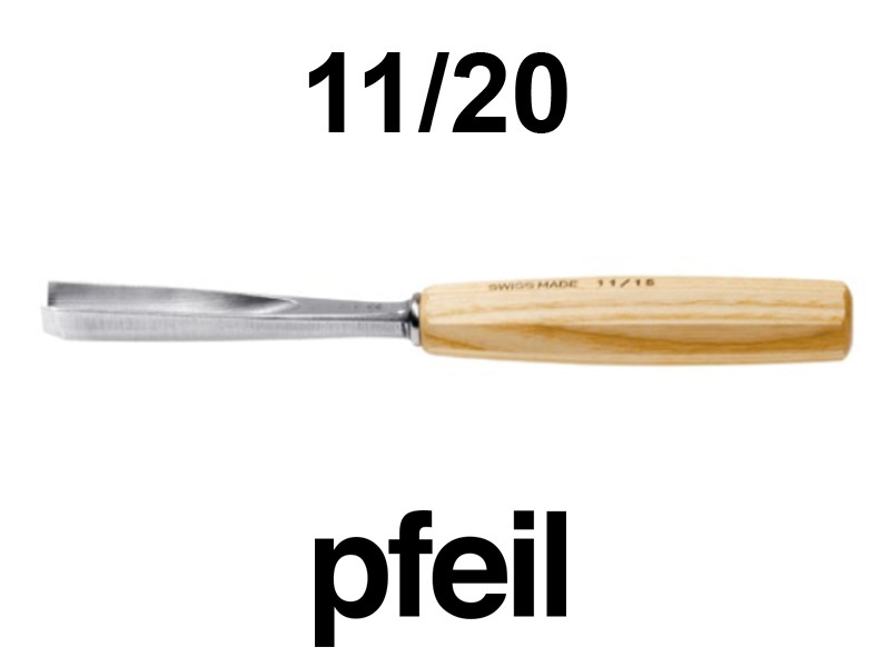 Стамеска прямая овальная Pfeil  11/20