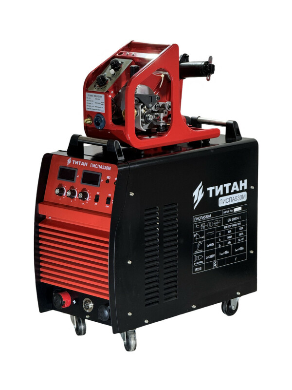 Промышленный инверторный сварочный полуавтомат TITAN PISPA400M  от 50 до 350 А  380V