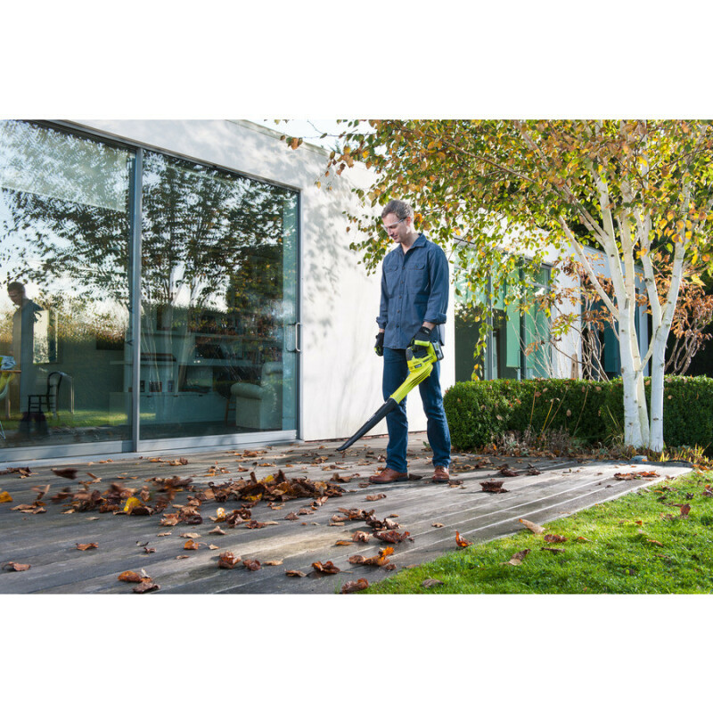 Аккумуляторная воздуходувка RYOBI OBL1820S 18В  ONE+ - Зображення 2