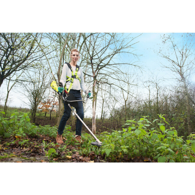 Аккумуляторный триммер RYOBI OBC1820B ONE+ с леской и диском 18В - Зображення 5