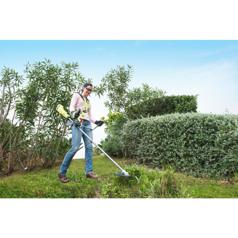 Аккумуляторный триммер RYOBI OBC1820B ONE+ с леской и диском 18В - Зображення 6
