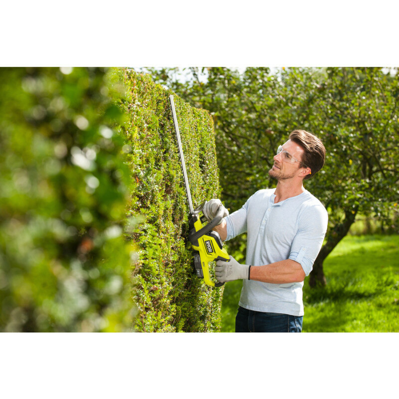 Аккумуляторный кусторез RYOBI OHT1845 ONE+18V лезвие 45 см - Зображення 1