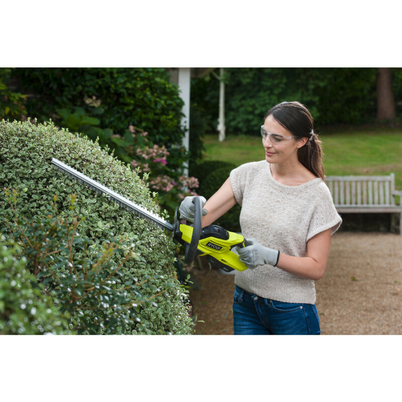 Аккумуляторный кусторез RYOBI OHT1845 ONE+18V лезвие 45 см - Зображення 5