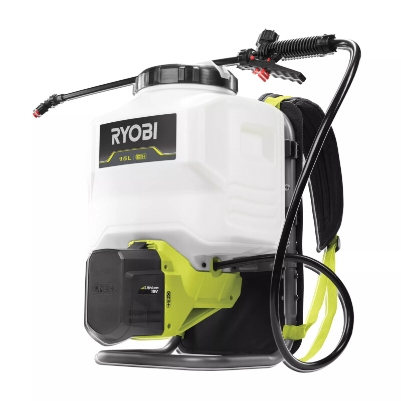 Ранцевый аккумуляторный опрыскиватель  RYOBI RY18BPSA-0 ONE+ 18 В 15 L - Зображення 9