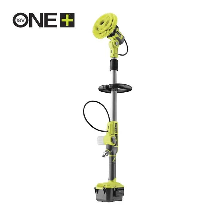 Аккумуляторная телескопическая щетка для влажной уборки RYOBI RWTS18-0 без аккумулятора