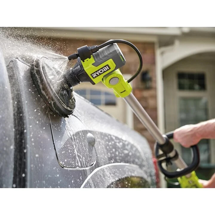 Аккумуляторная телескопическая щетка для влажной уборки RYOBI RWTS18-0 без аккумулятора - Зображення 6