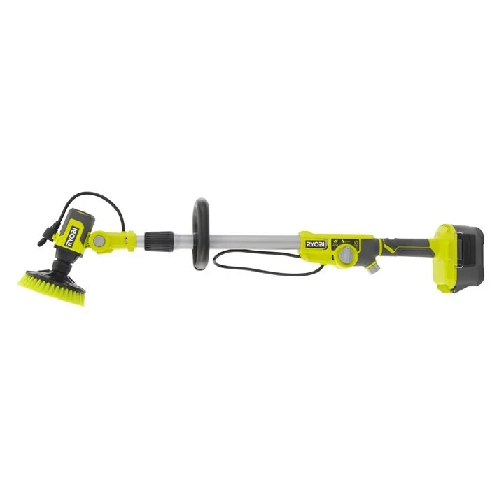 Аккумуляторная телескопическая щетка для влажной уборки RYOBI RWTS18-0 без аккумулятора - Зображення 1