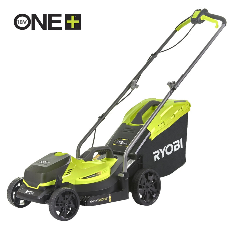 Аккумуляторная газонокосилка RYOBI OLM1833B ONE+18V  ширина скашивания 33 см
