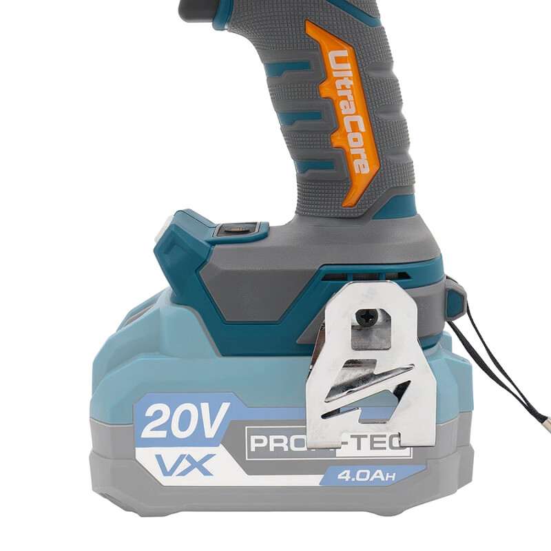 Аккумуляторный бесщеточный гайковерт PROFI-TEC PPTW11020 1100nm 1/2 (2×PT2040EP (4.0 Ач), зарядное устройство) - Зображення 6