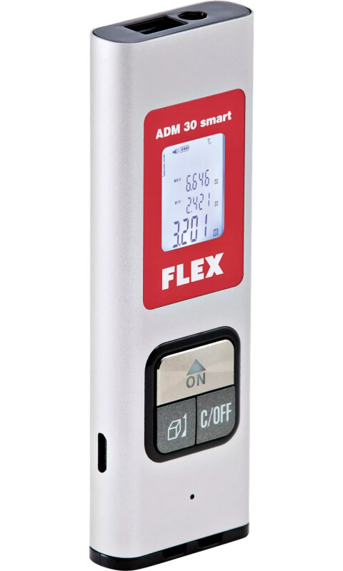 Лазерная рулетка FLEX ADM 30 Smart (504599) 30m компактная