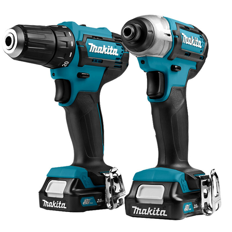 Аккумуляторный набор инструментов Makita CLX224SA (DF333, TD110D, 2аккумулятора 2ач и ЗУ) 12v - Зображення 1