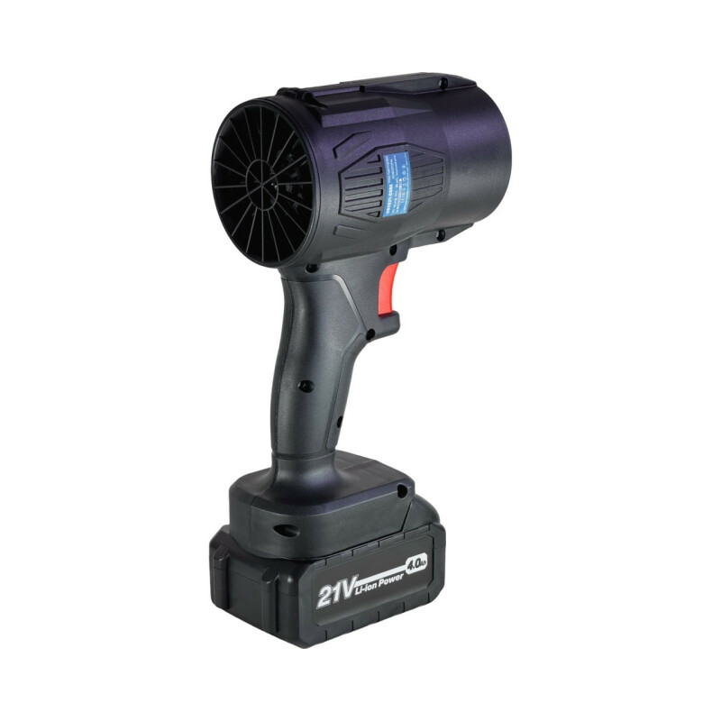 Воздуходувка турбо аккумуляторная SAKUMA CBT621-CORE SET124SB 21В 60 м/с зарядное и 2 аккумулятора 4Ач бесщеточный двигатель - Зображення 1