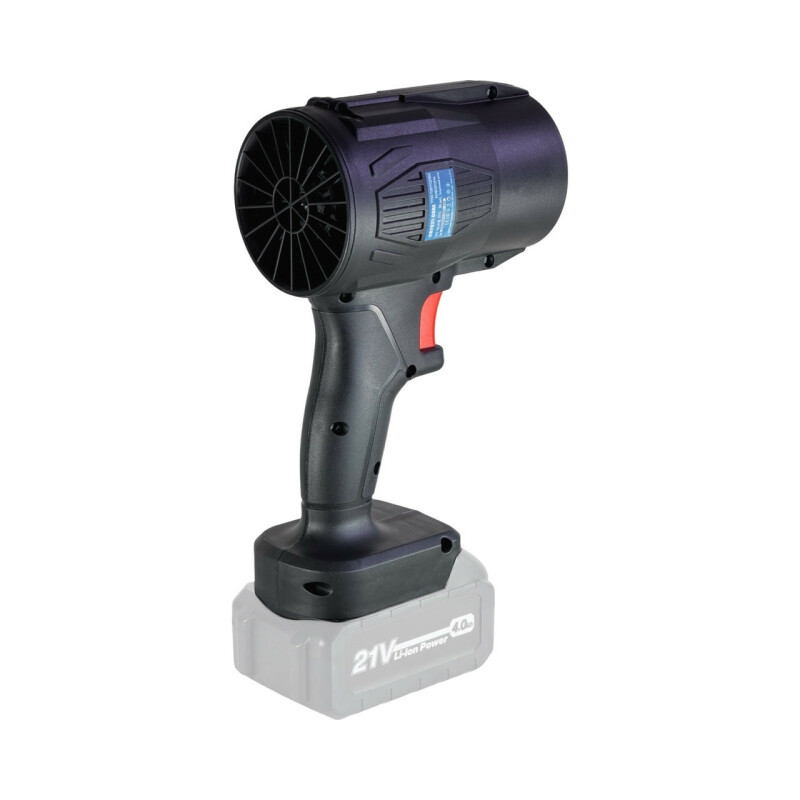Воздуходувка турбо аккумуляторная SAKUMA CBT621-CORE SET124SB 21В 60 м/с зарядное и 2 аккумулятора 4Ач бесщеточный двигатель - Зображення 3