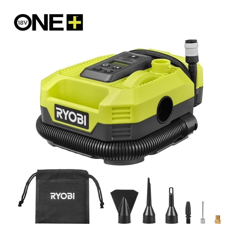 Аккумуляторный универсальный компрессор RYOBI RMI18-0